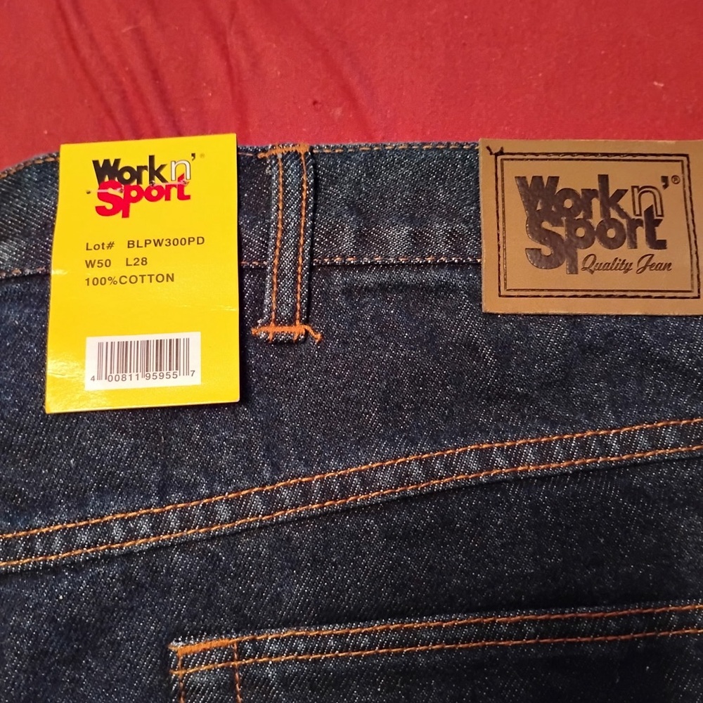 Men's Relaxed Fit Denim Jeans